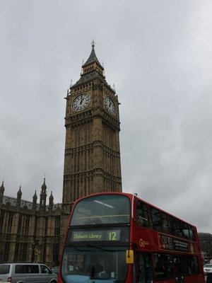 Vom Ausgangspunkt 'Big Ben' ging unsere Führung durch London...