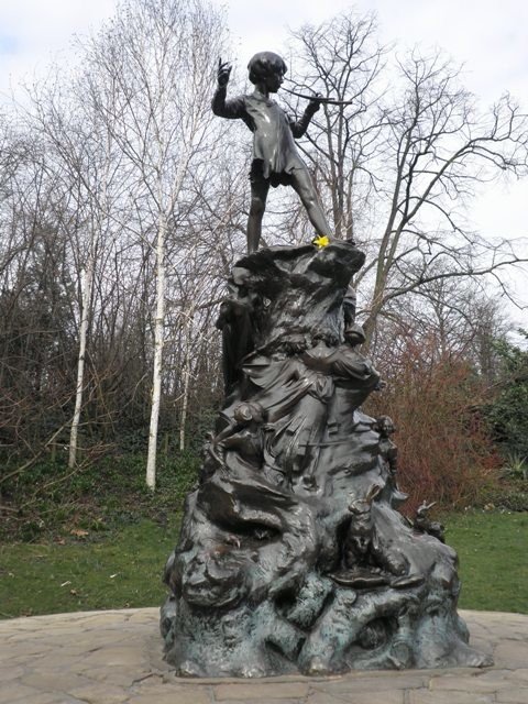 Peter Pan im Londoner Hyde Park.