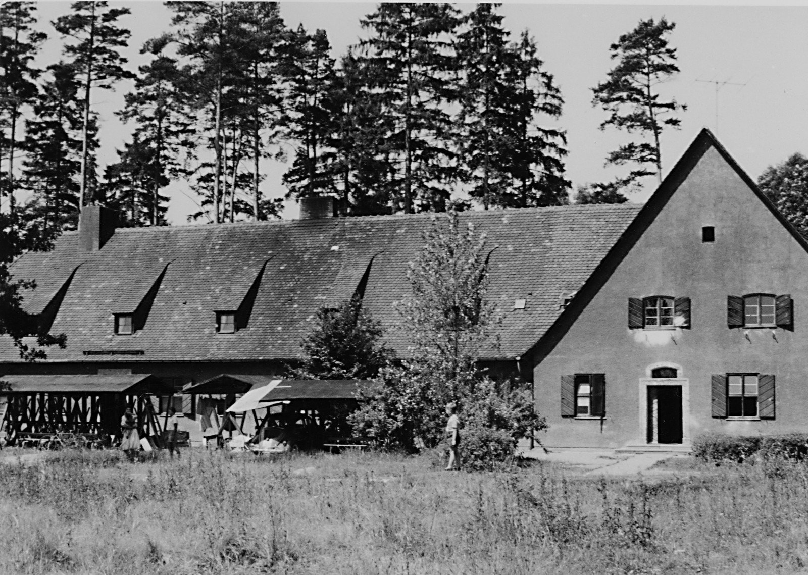 Da die alten Luftwaffenbaracken, in denen das Deutsche Gymnasium Weißenhorn untergebracht war, nicht mehr den modernen Anforderungen an eine höhere Schule genügten, wurde die Schule bayernweit ausgeschrieben. Unter anderem bewarben sich Marktoberdorf und Bad Wörishofen für das Gymnasium. Am Ende erhielt Marktoberdorf den Zuschlag.