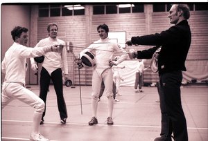 In den 1980er Jahren gehörten Schülerinnen und Schüler des Gymnasiums Marktoberdorf zu Deutschlands Spitze im Modernen Fünfkampf.