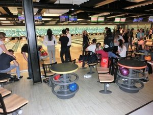 Am Samstagabend trafen wir uns zum Bowling und am Montag nahmen wir schließlich Abschied.