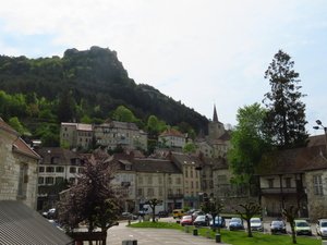 Salins-les-Bains - über Tage