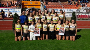 Landesfinale Leichathletik 2019 Bayreuth 3. Platz