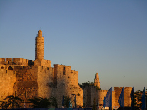 Sonnenuntergang in Jerusalem