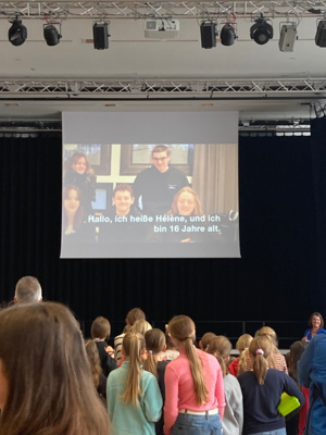 Ein filmischer Gruß von unserer Partnerschule aus Frankreich!