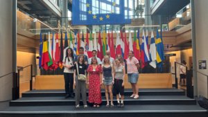 Im Protokollbereich des EU-Parlaments
